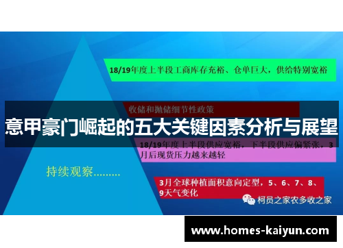 意甲豪门崛起的五大关键因素分析与展望