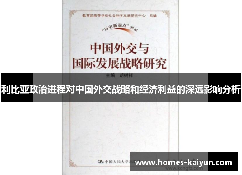 利比亚政治进程对中国外交战略和经济利益的深远影响分析
