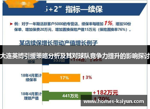 大连英博引援策略分析及其对球队竞争力提升的影响探讨